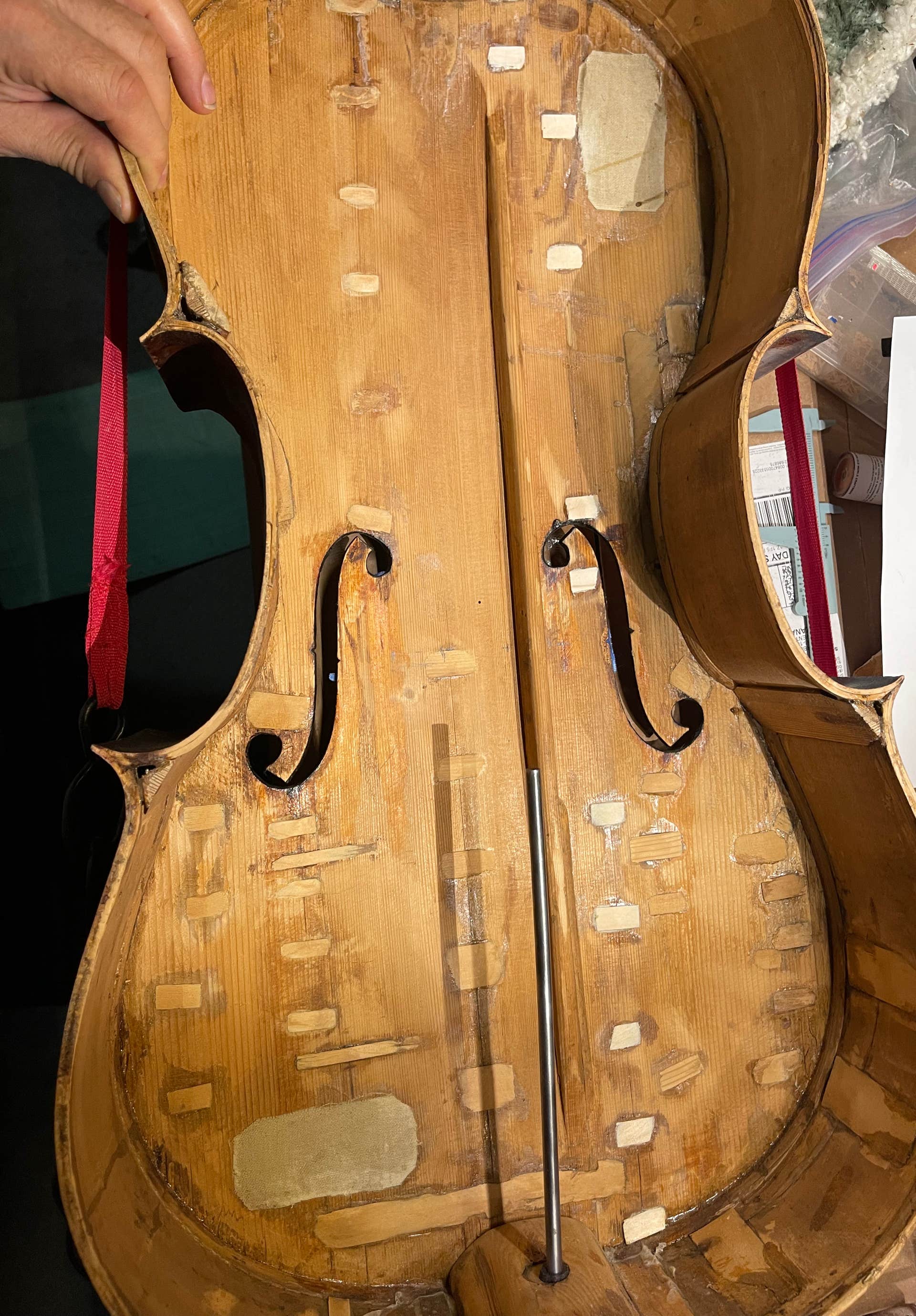 Picture of Cello repair patches, crack repair
